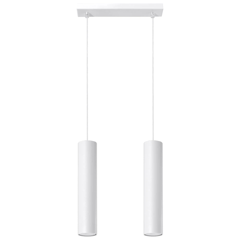 Lampada a sospensione LED Sollux Lighting LAGOS 2xGU10, IP20, Alluminio Oro Opaco, 220-240V, CE RoHS