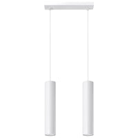 Lampada a sospensione LED Sollux Lighting LAGOS 2xGU10, IP20, Alluminio Oro Opaco, 220-240V, CE RoHS