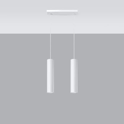 Lampada a sospensione LED Sollux Lighting LAGOS 2xGU10, IP20, Alluminio Oro Opaco, 220-240V, CE RoHS