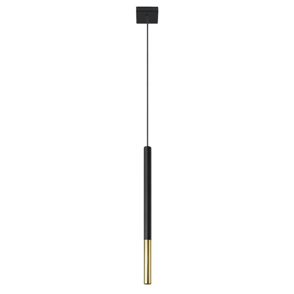 Sollux Lighting LED pendant lamp MOZAICA Black Gold, 1xG9 socket, aluminium, IP20, CE RoHS
