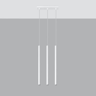 Sollux Lighting LED pendant light 3xG9 sockets, IP20, 220-240V, 50W max, matte gold aluminum