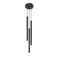 Sollux Lighting lampada a sospensione LED Nera PASTELO, 3xG9 portalampada, Alluminio, IP20, CE RoHS, 220-240V
