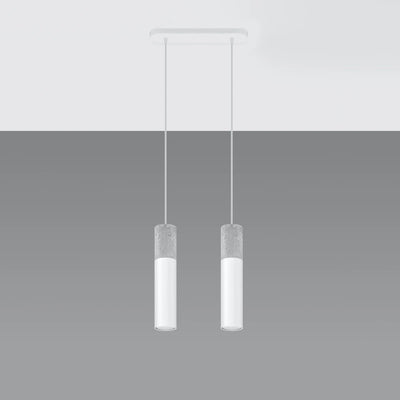 Sollux Lighting lampada a sospensione LED Borgio, 2xGU10, IP20, 220-240V, Alluminio e Acciaio, finitura Oro Opaco