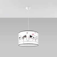 Sollux Lighting lampada a sospensione LED Edison Arancione, IP20, 220-240V, certificata CE RoHS
