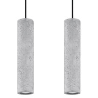 Sollux Lighting lampada a sospensione LED LUVO con 2x portalampade GU10, IP20, alluminio oro opaco, 220-240V