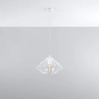 Sollux Lighting lampada a sospensione LED Mandelino con portalampada E27, IP20, Ottone Oro Opaco, 220-240V, CE RoHS