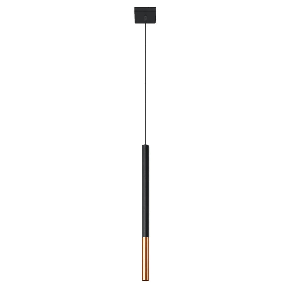 Sollux Lighting lampada a sospensione LED MOZAICA, attacco E27, max 50W, 220-240V, IP20, Alluminio Oro Opaco