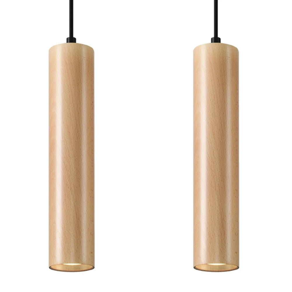 Sollux Lighting LINO 2 LED pendant lamp, IP20, 220-240V, 50W max, Aluminium Matte Gold, CRI 80, CE RoHS