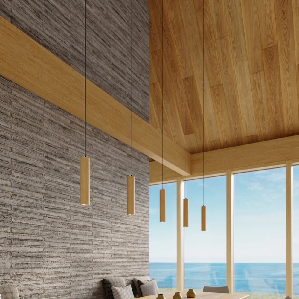 Sollux Lighting LINO 2 LED pendant lamp, IP20, 220-240V, 50W max, Aluminium Matte Gold, CRI 80, CE RoHS