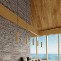 Sollux Lighting LINO lampada a sospensione, predisposta per LED, finitura in alluminio oro opaco, IP20, 220-240V, CE RoHS