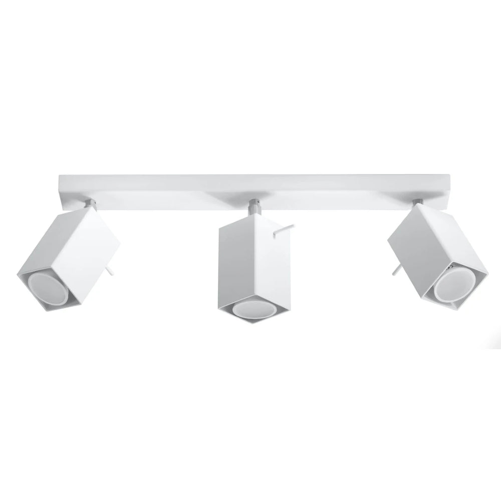 Sollux Lighting MERIDA faretto da soffitto LED Bianco 3xGU10, IP20, 220-240V, Alluminio, CE RoHS