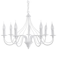 Sollux Lighting MINERWA 7 lampadario, predisposto per LED, IP20, 220-240V, Ottone Oro Opaco, Alluminio, max 50W