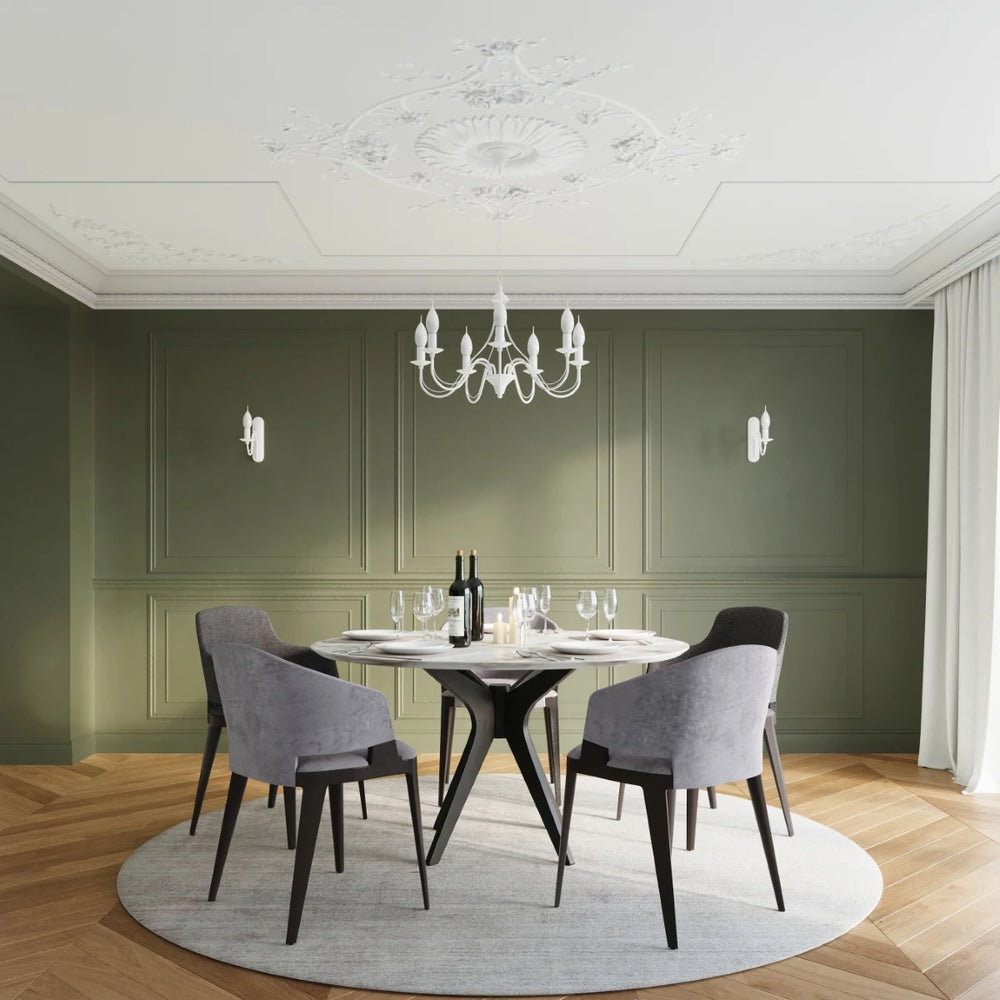 Sollux Lighting MINERWA 7 chandelier, LED ready, IP20, 220-240V, Matte Gold Brass, Aluminium, 50W max