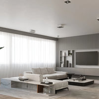 Sollux Lighting MONO 3 LED ceiling spotlight, White, Aluminium, IP20, 220-240V, CRI 80, CE RoHS