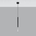 Sollux Lighting MOZAICA LED pendant lamp Black Chrome, G9 socket, IP20, 1000mm height, CE certified
