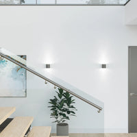 Sollux Lighting ORBIS 1 lampada da parete LED Antracite, Alluminio, attacco G9, max 12W, 220-230V, IP20 CE