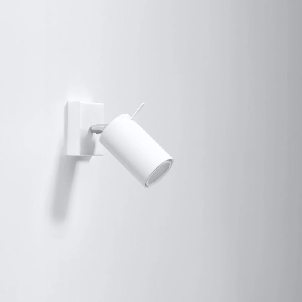 Sollux Lighting RING applique da parete Alluminio Oro Opaco, IP20 compatibile con LED, 220-240V, certificata CE RoHS