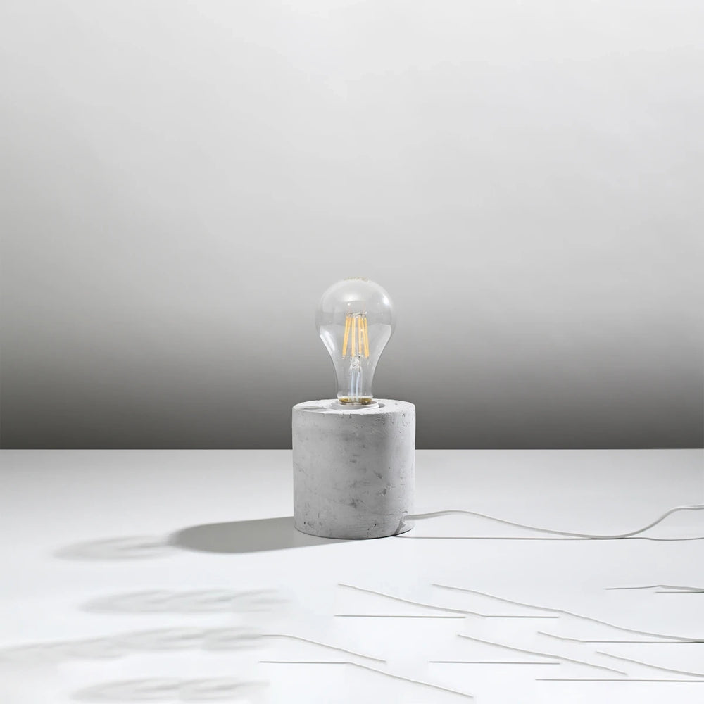 Sollux Lighting SALGADO lampada da tavolo, compatibile LED, IP20, 220-240V, finitura in Alluminio Oro Opaco, CE RoHS