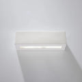 Applique da parete in ceramica Sollux Lighting VEGA, compatibile con LED, IP20, E27 max 50W, finitura Ottone Oro Opaco