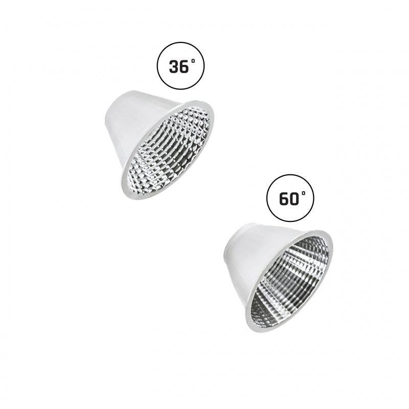 Spectrum ANDROMEDA Faretto LED su Binario Trifase 15-27W 4000K 3200 lumen 36° 60° Bianco IP20 CRI>90