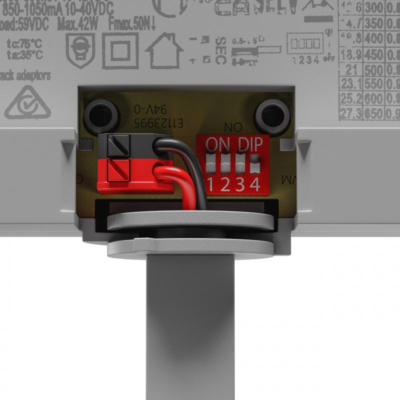 Spectrum ANDROMEDA Faretto LED su Binario Trifase 15-27W 4000K 3200 lumen 36° 60° Bianco IP20 CRI>90