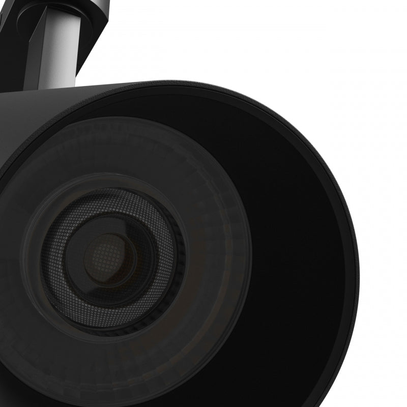 Spectrum ANDROMEDA PRIME Faretto LED su Binario Trifase 24W CCT 2700 lumen 25° 230V IP20 Alluminio Nero