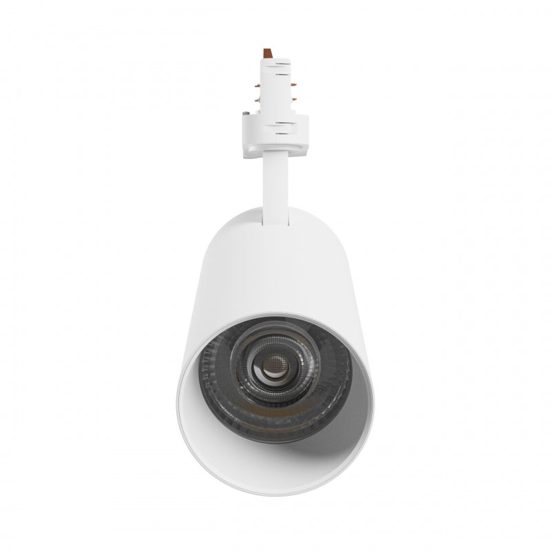 Spectrum ANDROMEDA PRIME Faretto LED su Binario Trifase 24W CCT 230V 2700 lumen 25° Bianco IP20