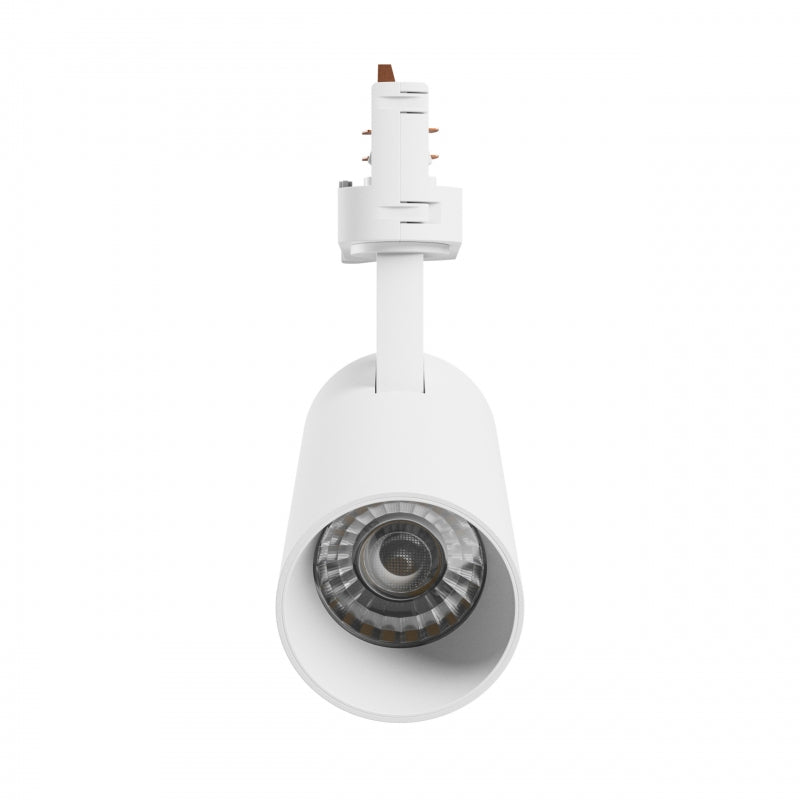 Spectrum ANDROMEDA PRIME Faretto LED su Binario Trifase 8W 230V CCT 25° 800 lumen CRI 80 IP20 Bianco