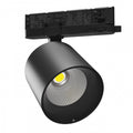 Spectrum ARTEMIDA Maxi Faretto LED su Binario 3-Fasi 12-42W 3000K 4500 lumen CRI>90 IP20 Alluminio Nero
