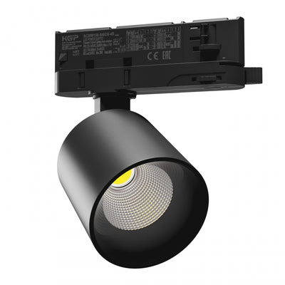 Spectrum ARTEMIDA MINI LED Track Light 3-Phase 20W 4000K CRI>90 230V IP20 Black Aluminium