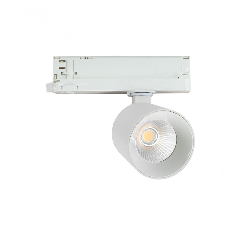 Spectrum ARTEMIDA MINI Faretto LED su Binario 3-Fasi 6.5-20W 3000K 230V 2300 lumen CRI>90 36/60° Bianco IP20