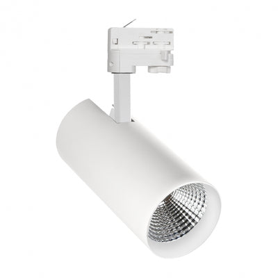 Spectrum BRANTA LED Faretto su binario trifase 19W 230V 3000K 2660 lumen 36° Bianco IP20 CRI80