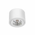 Plafoniera LED Spectrum CHLOE AR111 GU10, Rotonda Bianca Regolabile, A Soffitto, IP20 20W Max