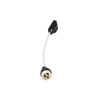 Spectrum CHLOE AR111 GU10 LED surface-mounted ceiling light, IP20 White aluminum housing, 20W max 250V