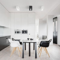 Spectrum CHLOE DUO Faretto da Soffitto Rettangolare Bianco Orientabile 2xGU10 Montaggio a Superficie IP20 Interno