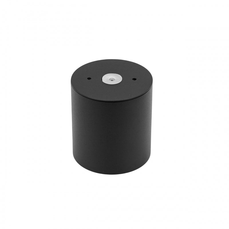 Plafoniera da soffitto Spectrum CHLOE GU10 a montaggio superficiale, IP65 alluminio nero corpo rotondo, 250V, 6W Max