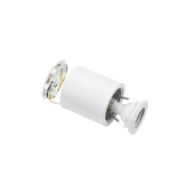 Plafoniera da soffitto a montaggio superficiale Spectrum CHLOE GU10, Bianco, IP65, Alluminio Vetro, 250V, 90x97mm