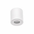 Plafoniera da soffitto a montaggio superficiale Spectrum CHLOE GU10, Bianco, IP65, Alluminio Vetro, 250V, 90x97mm