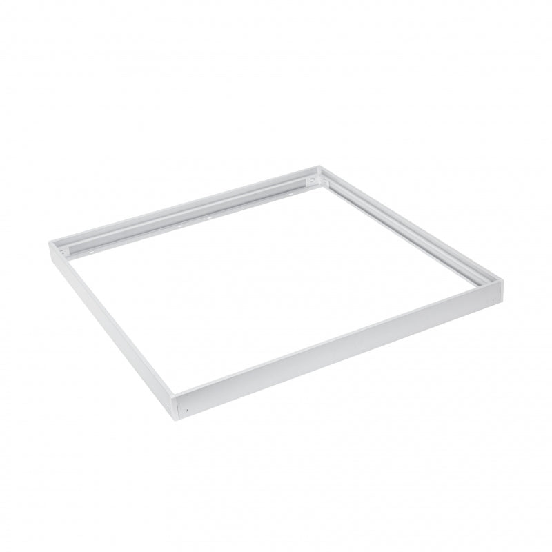 Spectrum frame for surface mounted ALGINE 620x620mm luminaire, aluminum and plastic, slim 43mm profile