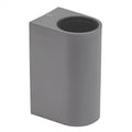 Applique da parete LED Spectrum GU10 x2, bidirezionale, montaggio superficiale, 250V, IP54 Grigio, 150x73x95mm