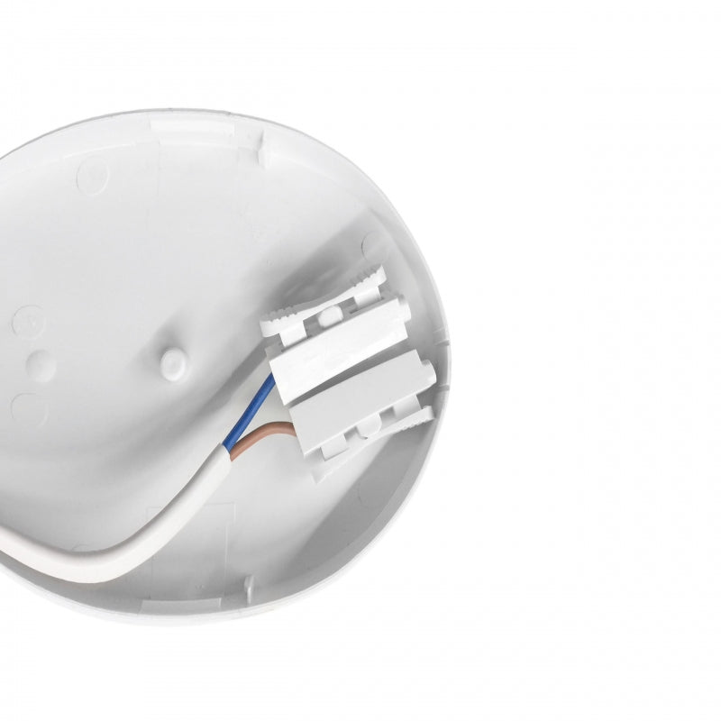 Plafoniera Spectrum LED 20W IP54 230V 4000K bianco neutro rotonda con sensore PIR 2300 lumen Bianco