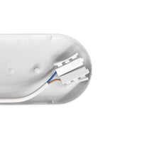 Spectrum LED 8W Oval Ceiling Light IP54 230V 4000K Neutral White 820 lumens Polycarbonate Housing