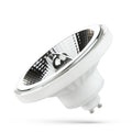 Spectrum LED AR111 GU10 230V 12W 3000K Bianco Caldo 1050 lumen 45° Corpo bianco Garanzia 5 anni