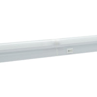 Spectrum LED cabinet light 600mm 7W 6000K 230V IP20 White surface mount with switch