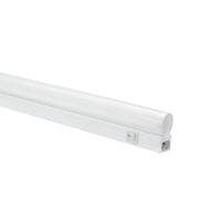 Spectrum LED cabinet light 600mm 7W 6000K 230V IP20 White surface mount with switch
