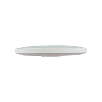 Plafoniera LED Spectrum 32W 6000K 230V IP54 rotonda Bianco Nero 3450 lumen fascio 115° montaggio a superficie
