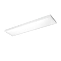 Cornice LED Spectrum per plafoniera ALGINE da superficie 300x1200mm, Struttura in alluminio bianco e policarbonato