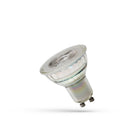 Spectrum LED GU10 230V 4W 3000K Warm White 315 lumens 38° Glass Spotlight Non-Dimmable
