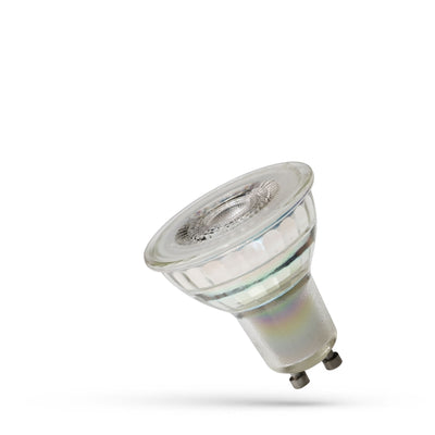 Spectrum LED GU10 230V 4W 3000K Bianco Caldo 315 lumen 38° Faretto in Vetro Non Dimmerabile