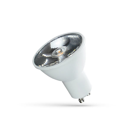 Spectrum LED GU10 230V 6W Bianco Caldo 3000K 430 lumen Angolo di Fascio 10° Faretto IP20 Non Dimmerabile